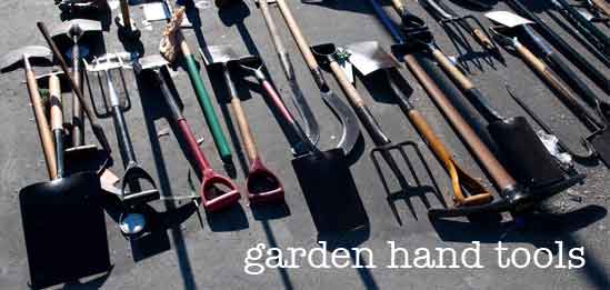 Gardening Hand Tools for Planting and Cultivating