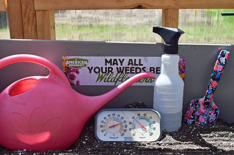 How to Start Seeds - Thermometer, Watering Can