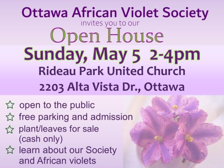 Open House and Plant/Leaf Sale