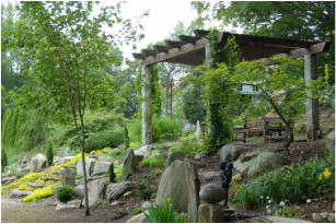 Rock garden landing at eh Bedrock Gardens