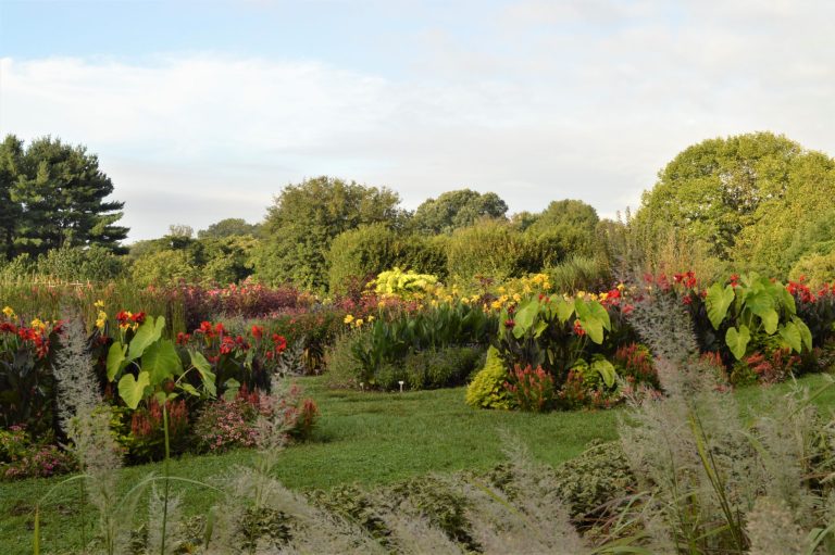 Display garden the Ruttgers Botanical Garden