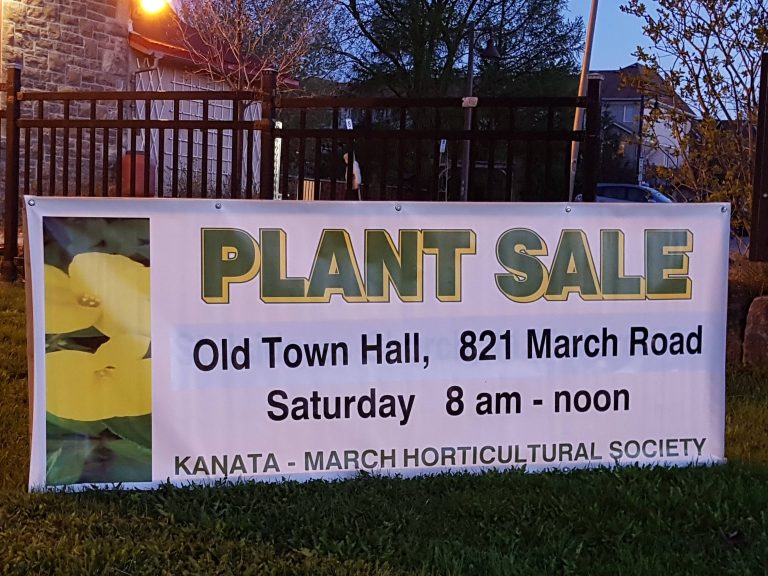 Annual Spring Plant Sale – Kanata-March Horticultural Society