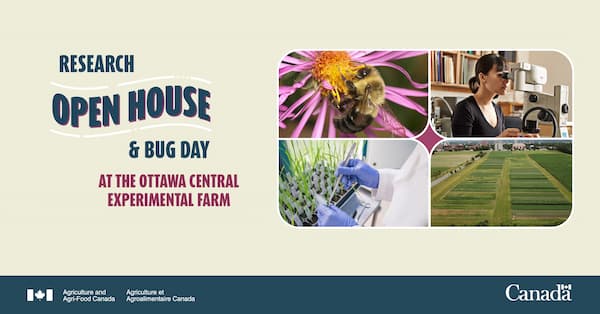 Research Open House and Bug Day at the Ottawa Central Experimental Farm