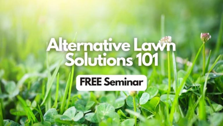 Alternative Lawn Solutions Seminar