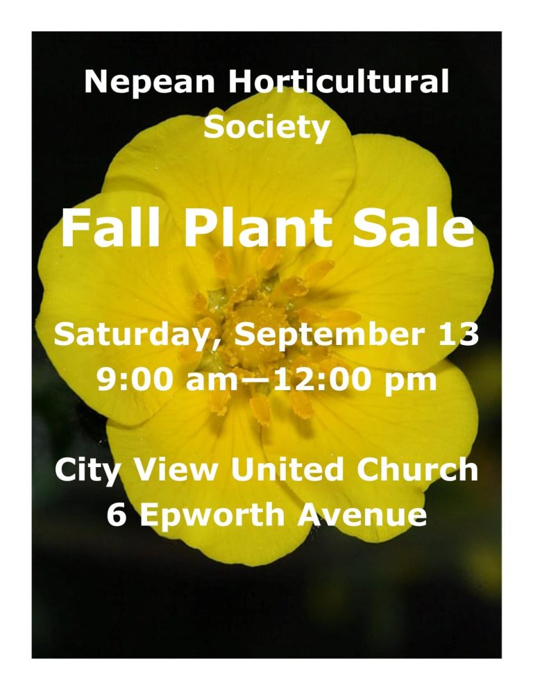 Fall Plant Sale