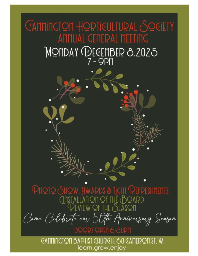 CHS Annual General Meeting, Photo Show & Awards Presentation