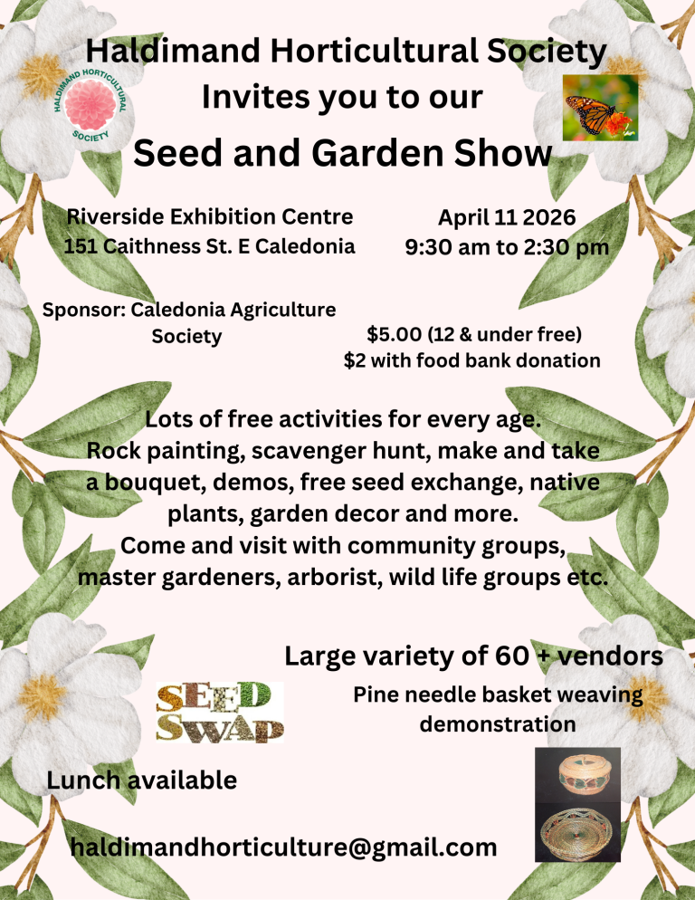 Haldimand Seed & Garden Show
