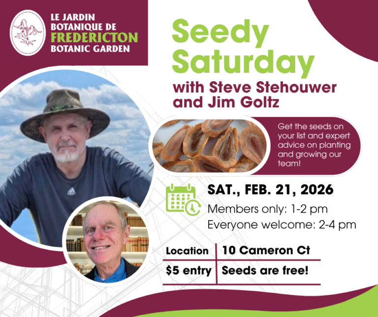Seedy Saturday – Everyone Welcome!
