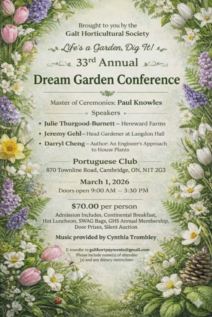 33rd Annual Dream Garden Conference