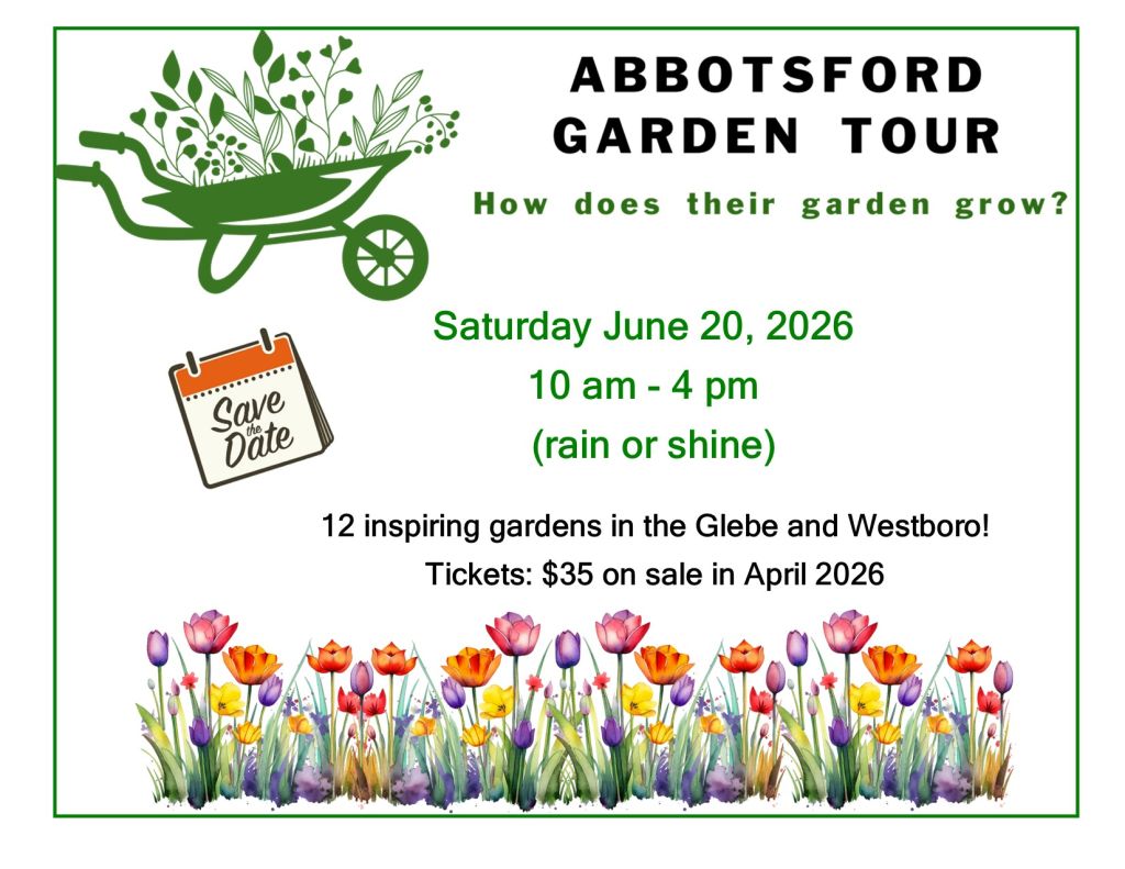 Abbotsford Garden Tour 2026