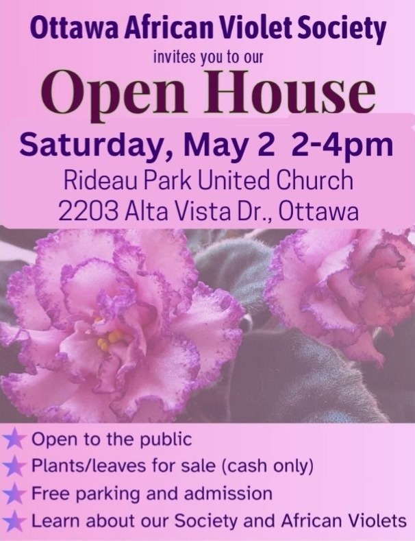 Open House and Plant Sale