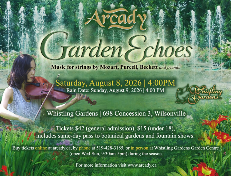 Garden Echoes: Music for strings by Mozart, Purcell, Beckett, and friends