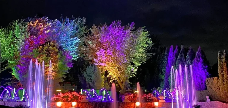 Sunset Yoga & Fountain Experience at Whistling Gardens