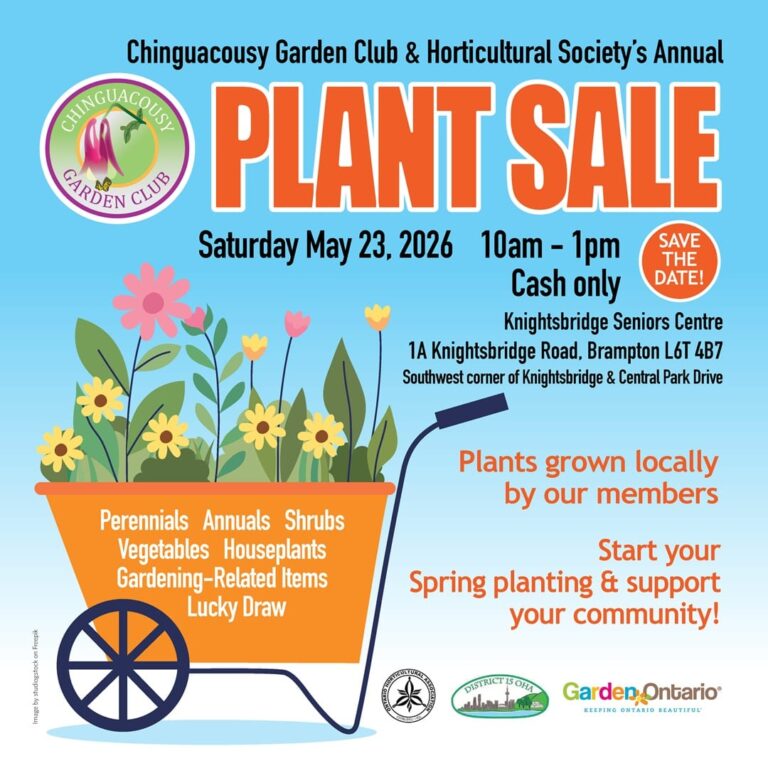 CHINGUACOUSY: Annual Plant Sale