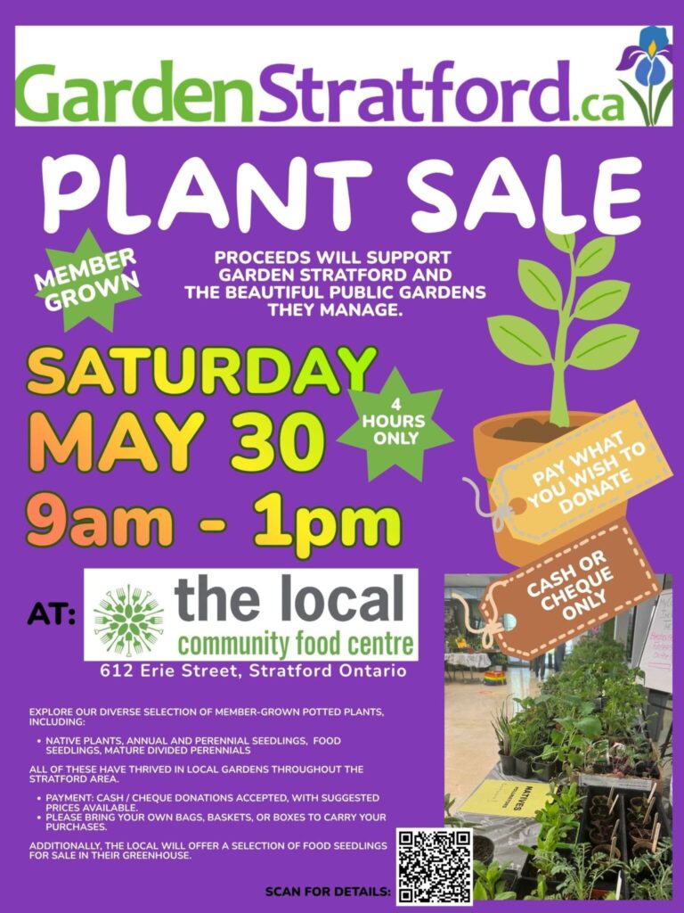 Garden Stratford Plant Sale 2026