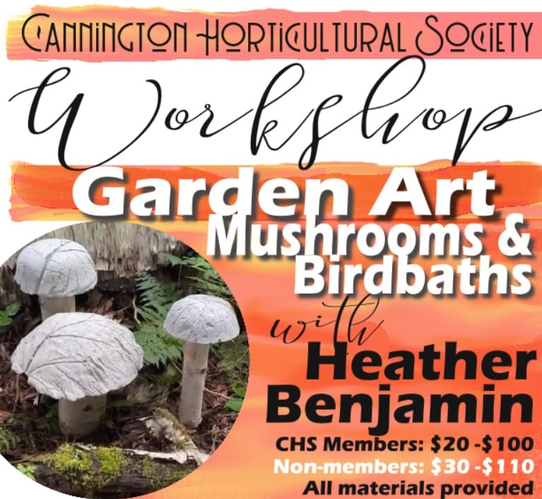CHS WORKSHOP: Garden Art with Heather