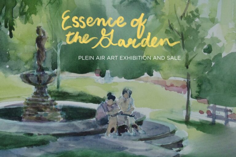 Essence of the Garden: Plein Air Art Exhibition and Sale