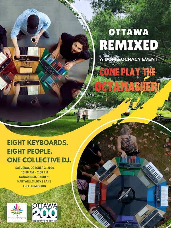 Ottawa Remixed 🎶🐙 – Come Play the OCTOMASHER!